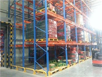 Push Back Racking Systeem